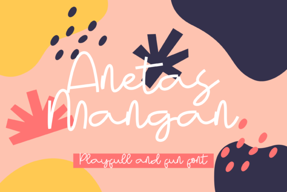 Anetas Mangan Font for Engaging Brand Content