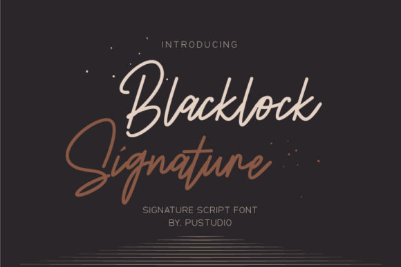 Blacklock Signature: A Font That Elevates Brand Design