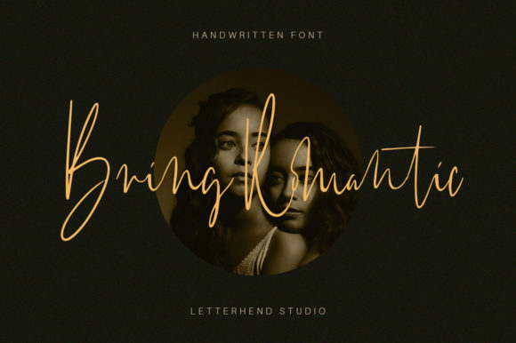 Bring Romantic: A Script Font That Elevates Real Small Business Branding
