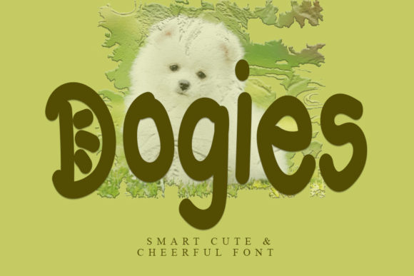 Dogies: A Quirky Handwritten Typeface for Playful Web Design