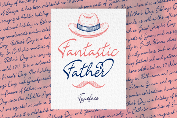 Fantastic Father: A Refined Script Font for Elegant Brand Identities