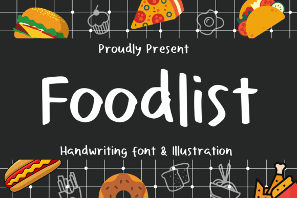 Foodlist: A Handwritten Typeface for Modern Web Design