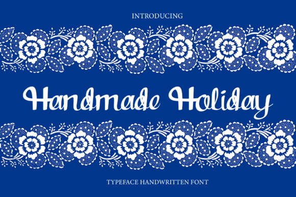 Handmade Holiday Font: Elegant Simplicity for Your Brand