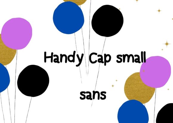 Handy Caps Small Sans for Modern Branding