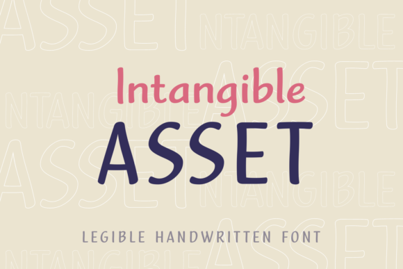 Intangible Asset: A Handwritten Font for Authentic Editorial Voice