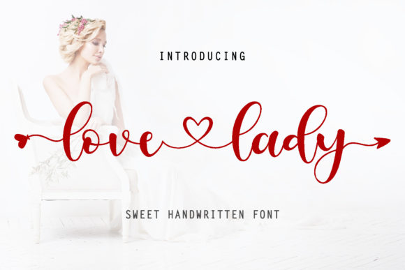 Love Lady: A Romantic Font for Web Design Projects