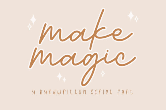 Make Magic: A Font That Brings Handmade Projects to Life