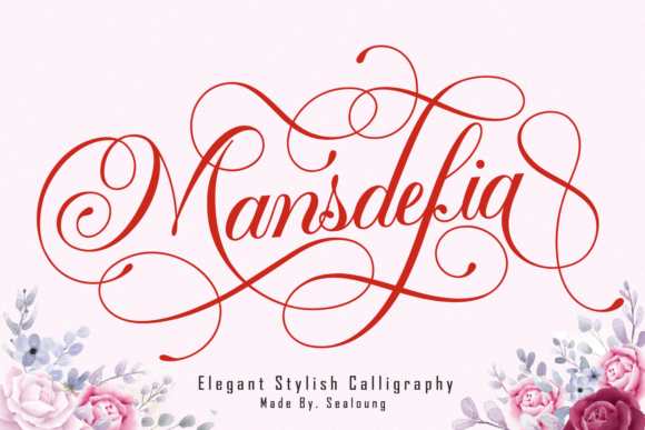 Mansdefia: A Sweet Script Font That Makes Your Campaigns Instantly Recognizable