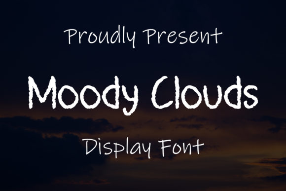Moody Clouds Font for Modern Marketing