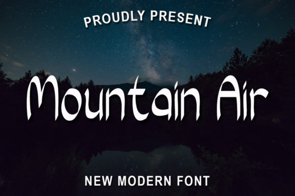 Mountain Air: The Modern Handwritten Typeface for Digital Experiences