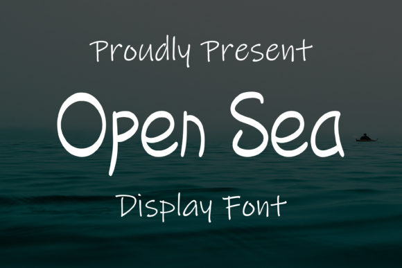 Open Sea Font for Campaign Design