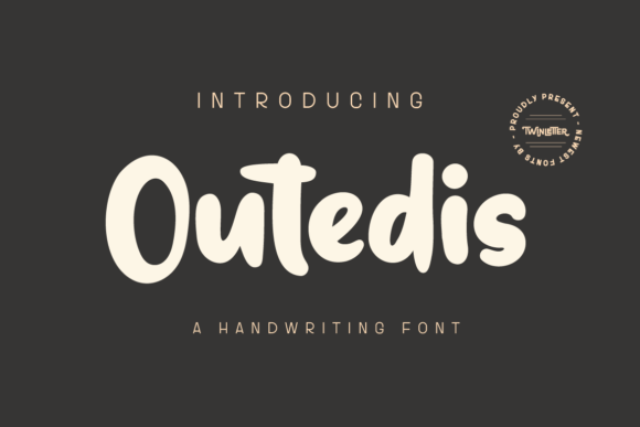 Outedis: A Handwritten Font That Feels Like a First Draft—But Better