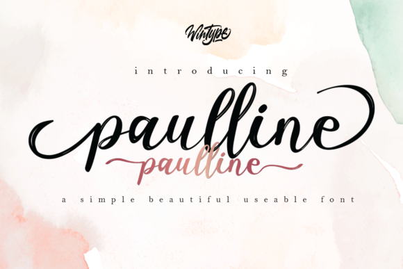 Paulline: The Perfect Script Font for Authentic Brand Identity