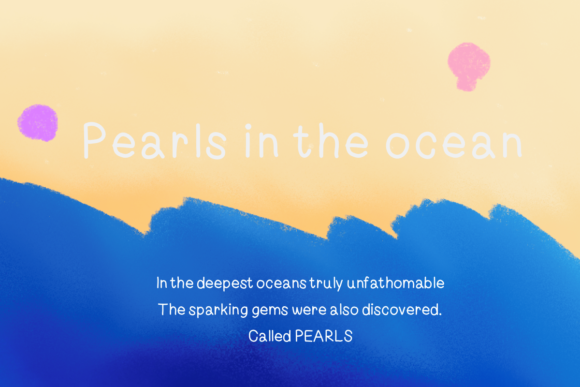 Pearls in the Ocean: The Script Font for Scroll-Stopping Campaigns