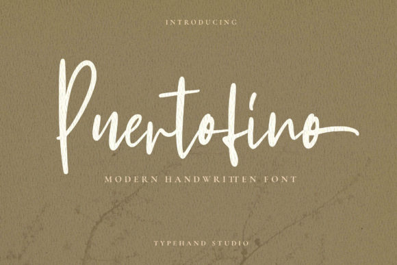 Puertofino: A Refined Script Font for Digital Branding