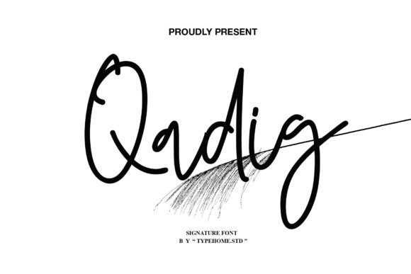 Qadig Font Review for Campaign Design