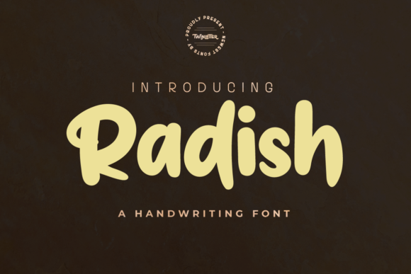 Radish: A Handwritten Font That Converts Scrollers Into Followers
