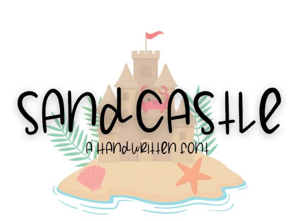 Sandcastle: A Playful Handwritten Font for Digital Charm