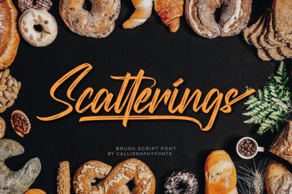 Scatterings: A Handwritten Font That Feels Human in Fast-Scrolling Feeds