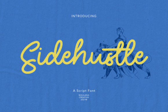 Sidehustle Font for Web Design and Branding