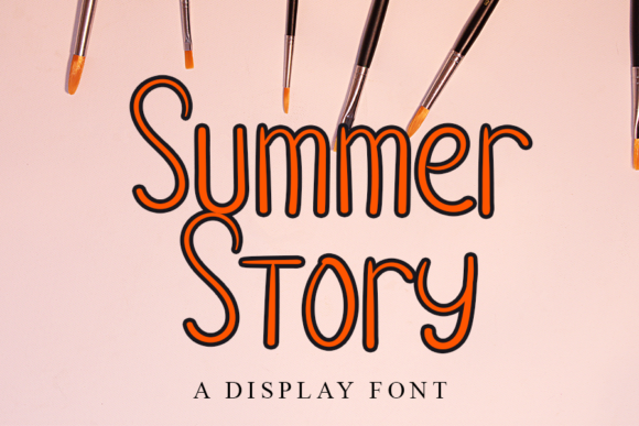 Summer Story: The Perfect Handwritten Font for Your Craft Projects