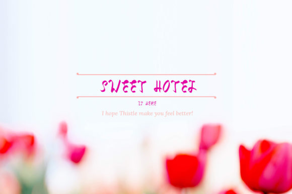 Sweet Hotel: A Chic Handwritten Font for Editorial Magic
