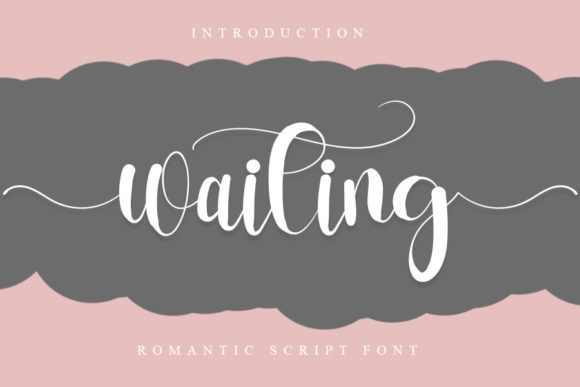 Waiting Script Font for Handmade & Printable Products