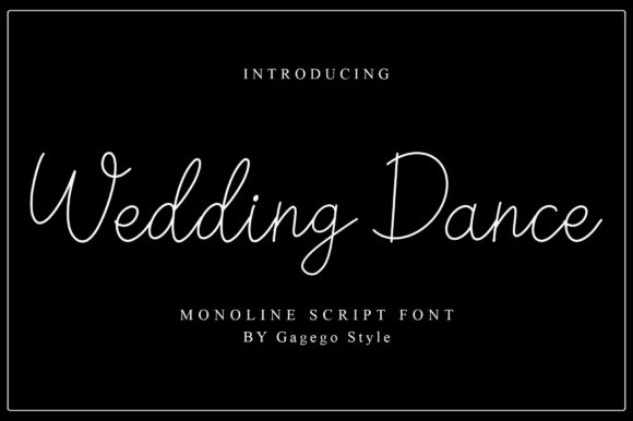 Wedding Dance: A Premium Script Font for Scroll-Stopping Brand Content